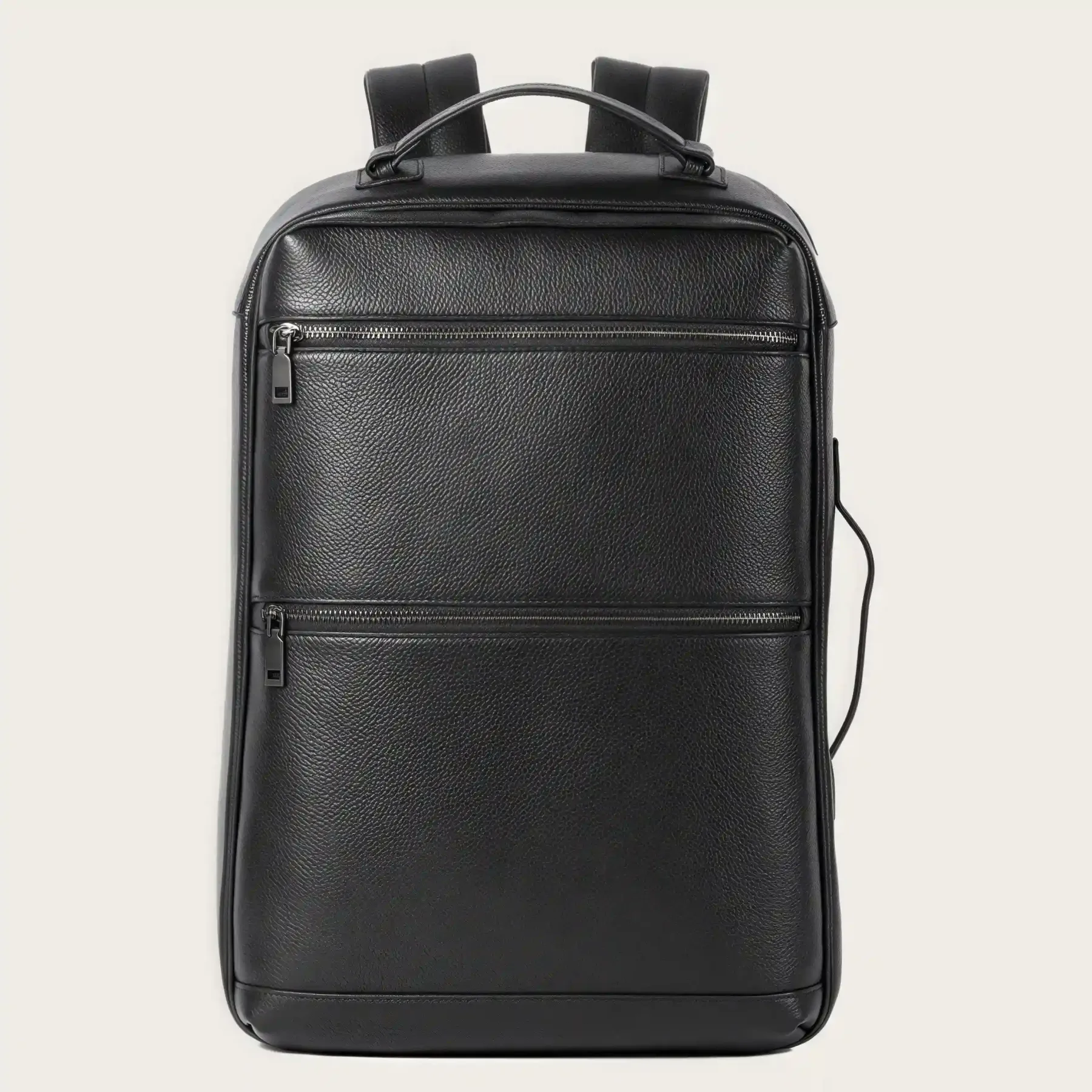 「横持ち・縦持ち・肩掛け」3WAY|牛革のビジネスリュック|大容量|ビジネス通勤に最適