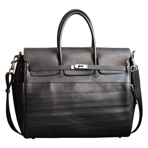 植物タンニン鞣しの天然牛革ハンドバッグ、ショルダ一 -ST5089201HD