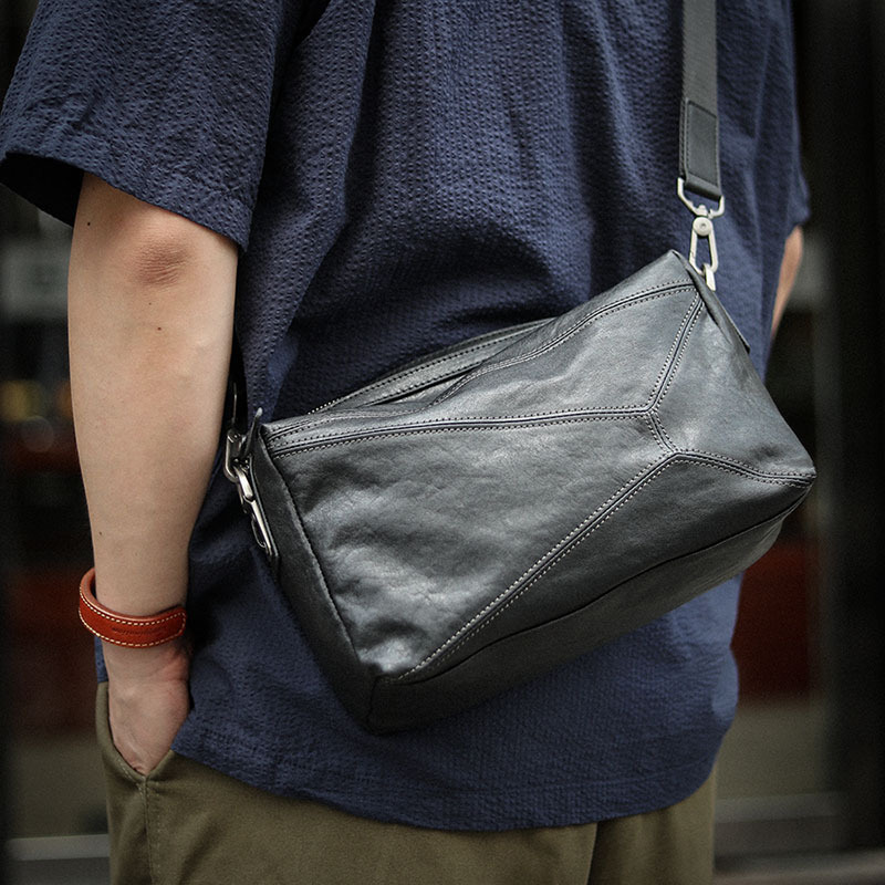 天然牛革斜めショルダーバッグ-XK3049356HD