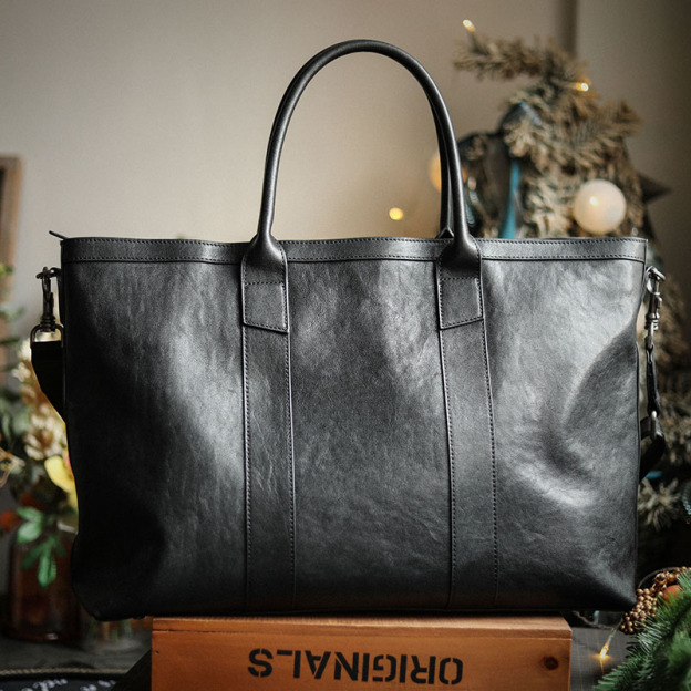 大型の植物鞣し牛革トートバッグは-TT806900HD