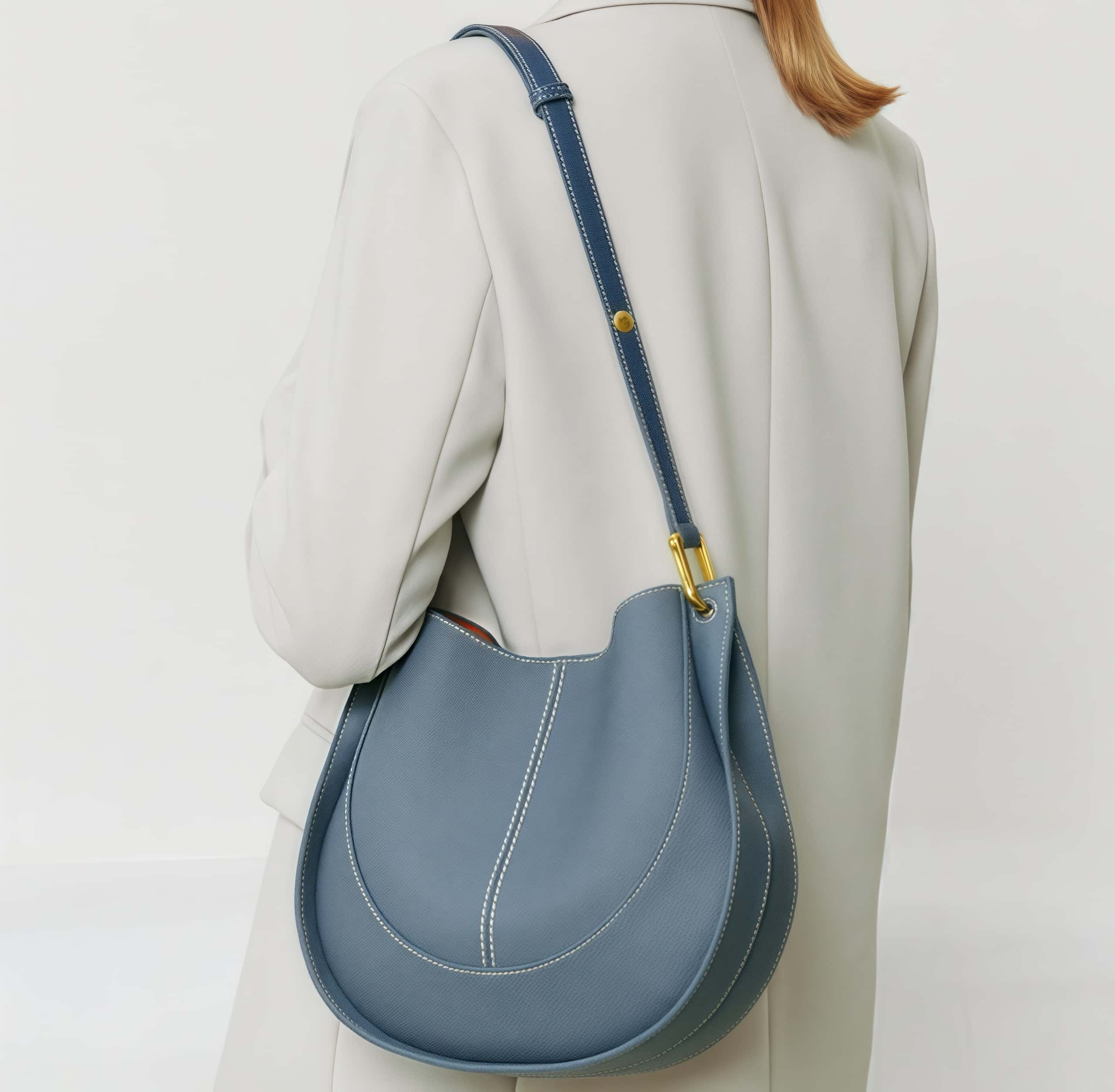 4色|上質な牛革ショルダーバッグ|トートバッグ|内ポケット+外ポケット