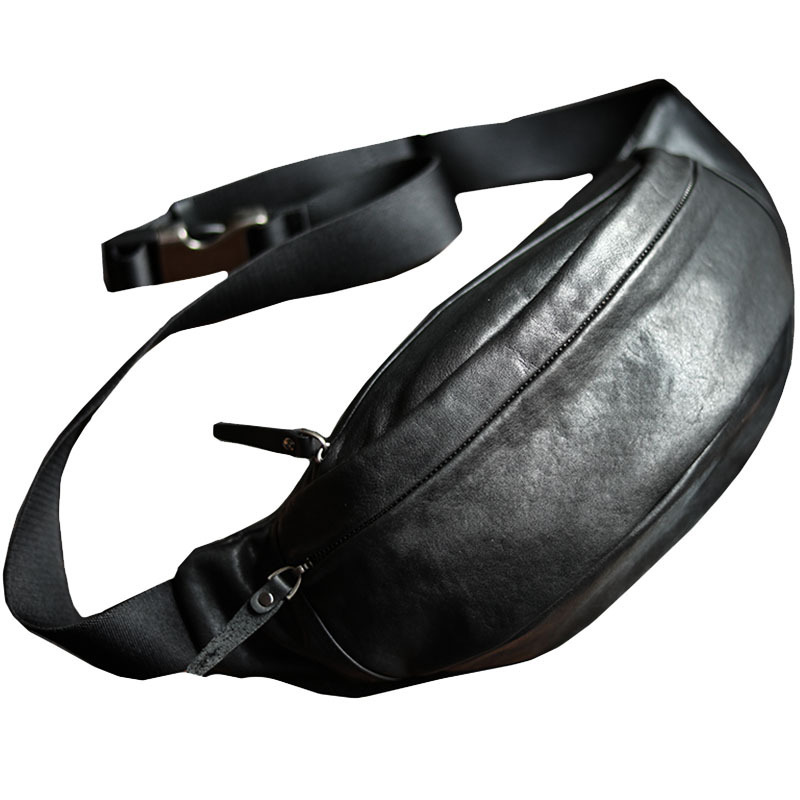 植物タンニン鞣しの牛革斜め掛け胸バッグXK3009361HD