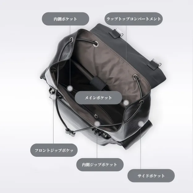 【ヴィンテージ風】植物鞣し牛革バックパック｜22L 大容量｜ビジネスレジャー兼用｜通勤・旅行に最適