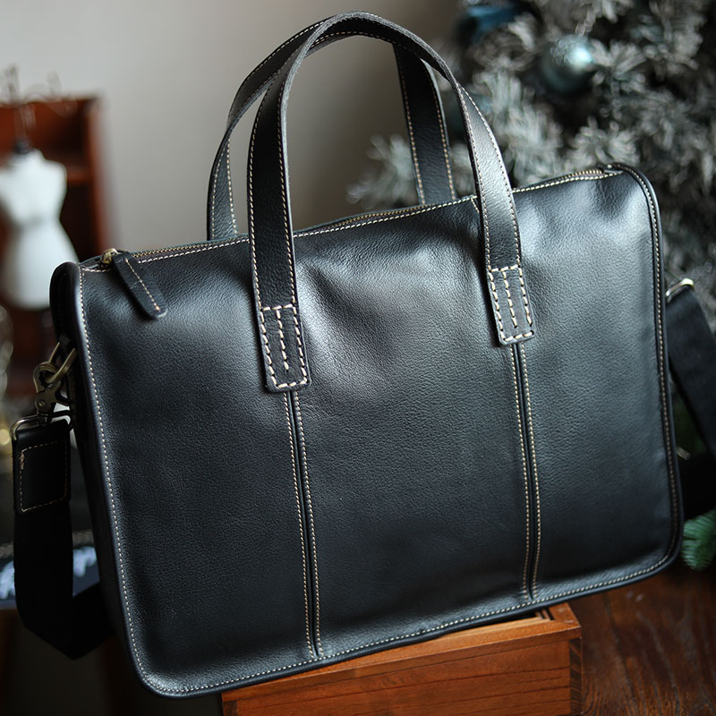 天然植物タンニン鞣しの牛革のレトロなハンドバッグST3056765HD