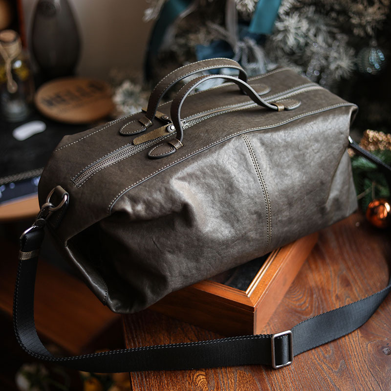 牛革ショルダーバッグ、本革ボストンバッグ-YD5098280