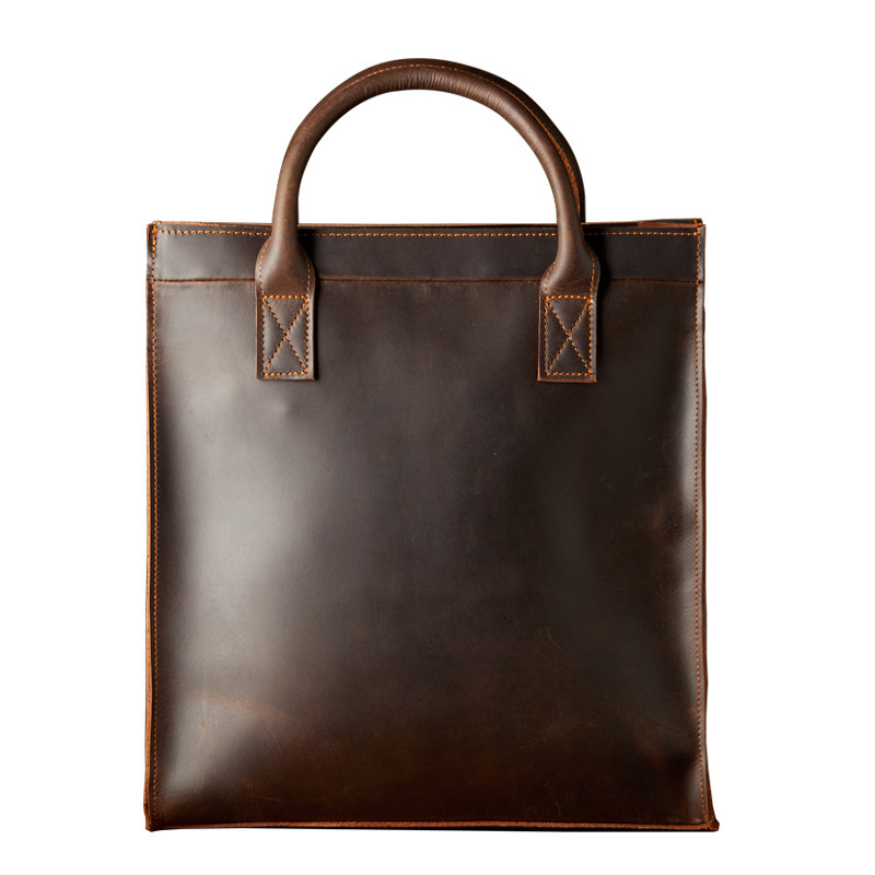 牛革のビジネスハンドバッグ|シングルショルダー・クロスボディ