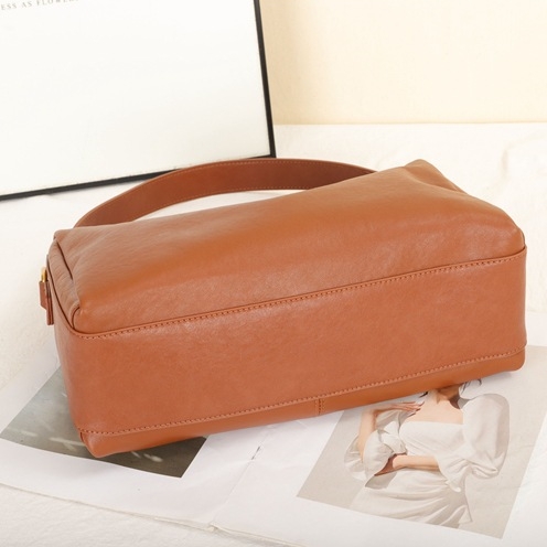 気品！▪3WAY▪高品質な植物鞣し天然牛革ハンドバッグ▪牛革ショルダーバッグ