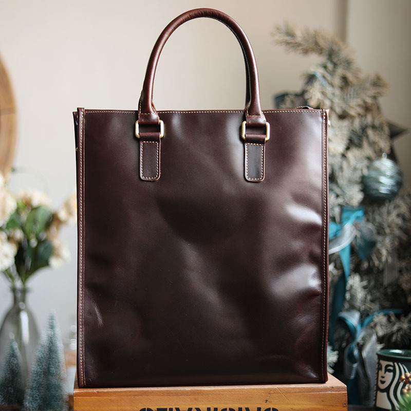 3WAYオイルワックス牛革のショルダーバッグ-ST309800BD-THEVISU