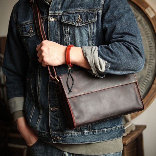 天然牛革単肩斜ショルダーバッグXK2029212HD