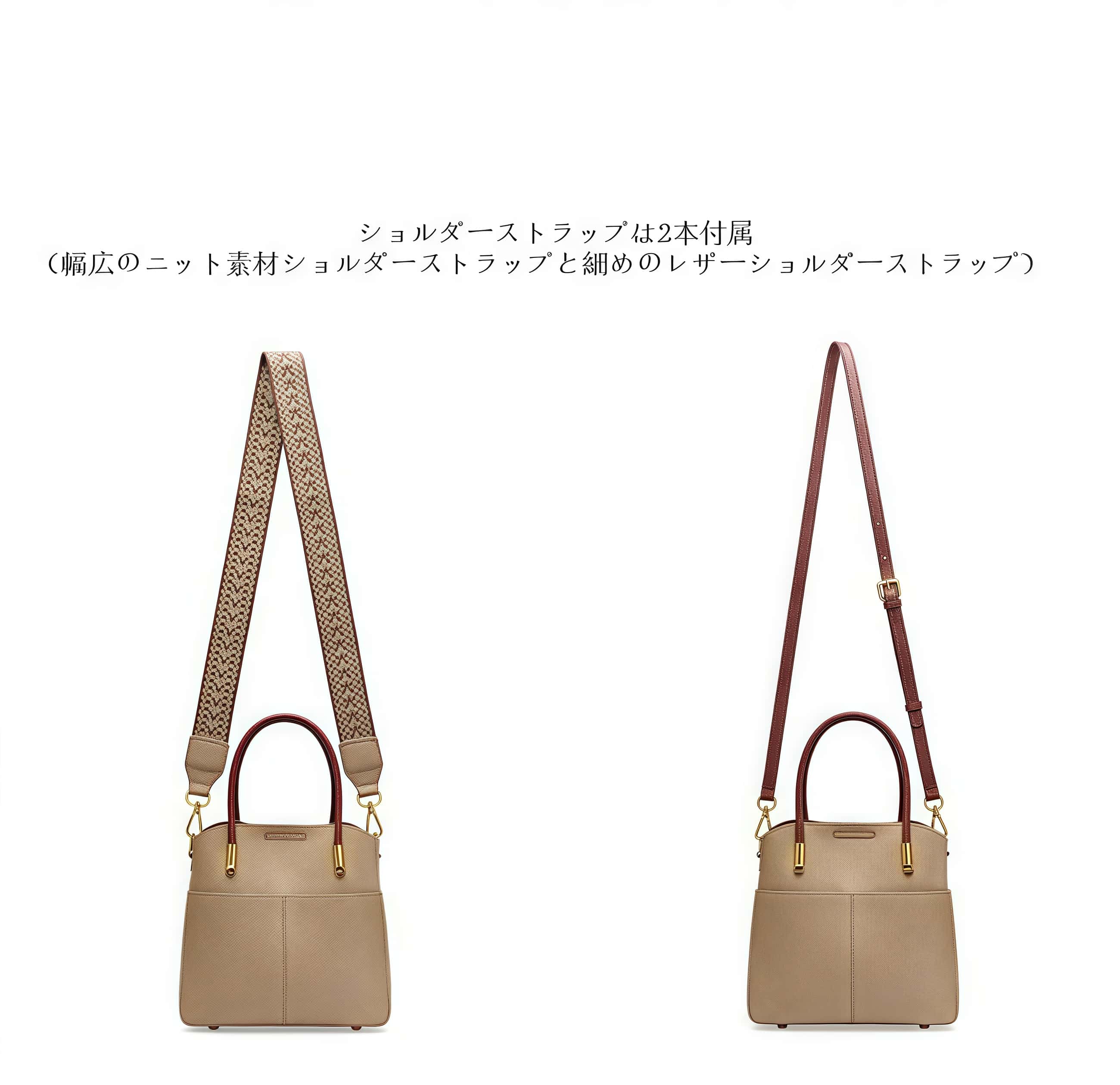 おしゃれで素敵！黒|カーキ|カラメル|3色|牛革ハンドバッグ｜牛革斜め掛けバッグ｜牛革ショルダ一バッグ