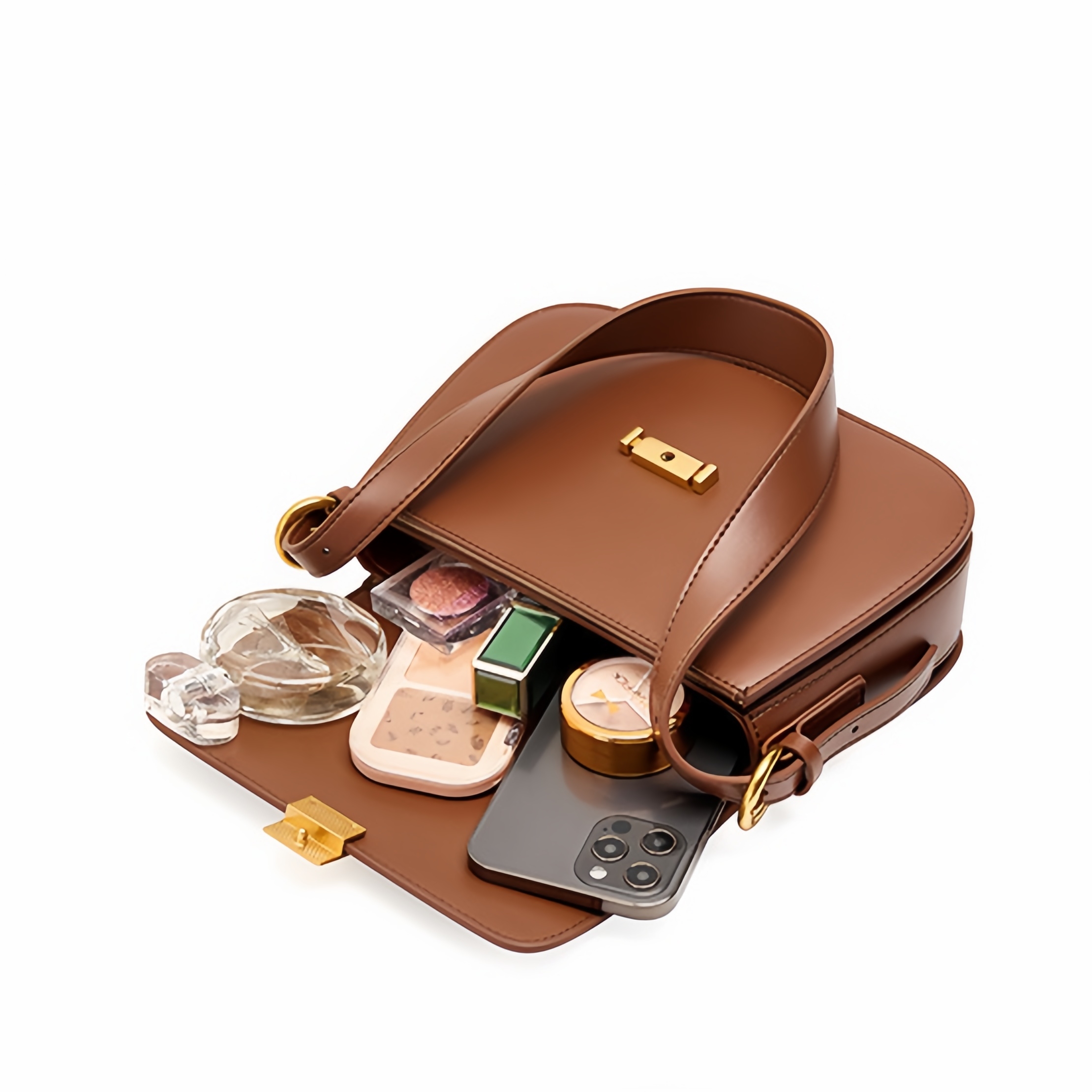 新作！•4色•天然牛革ショルダーバッグ• 牛革肩掛けバッグ