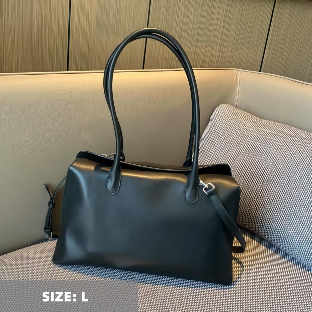 天然牛革ハンドバッグ