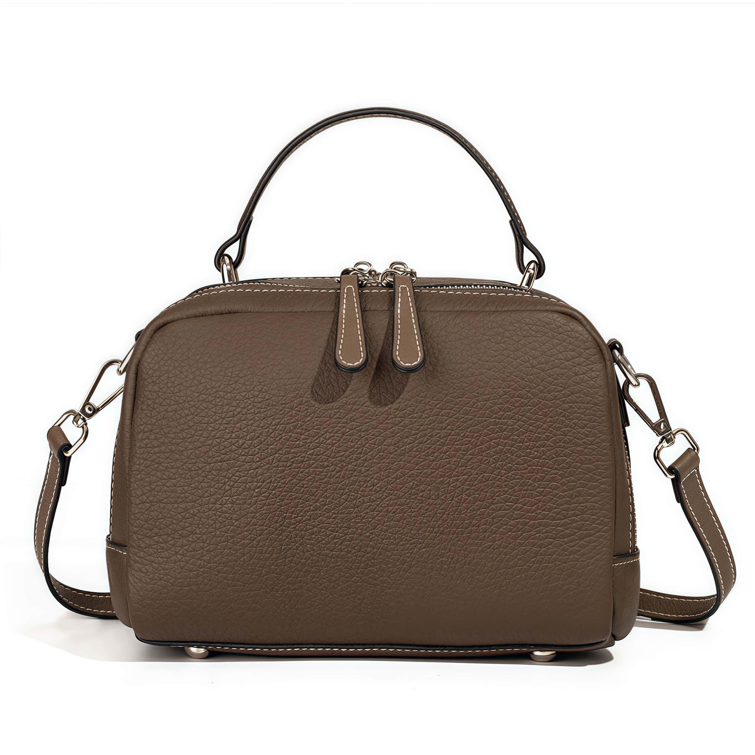 6色レザーバッグ|ボストンバッグ|手提げバッグ|斜め掛けバッグ