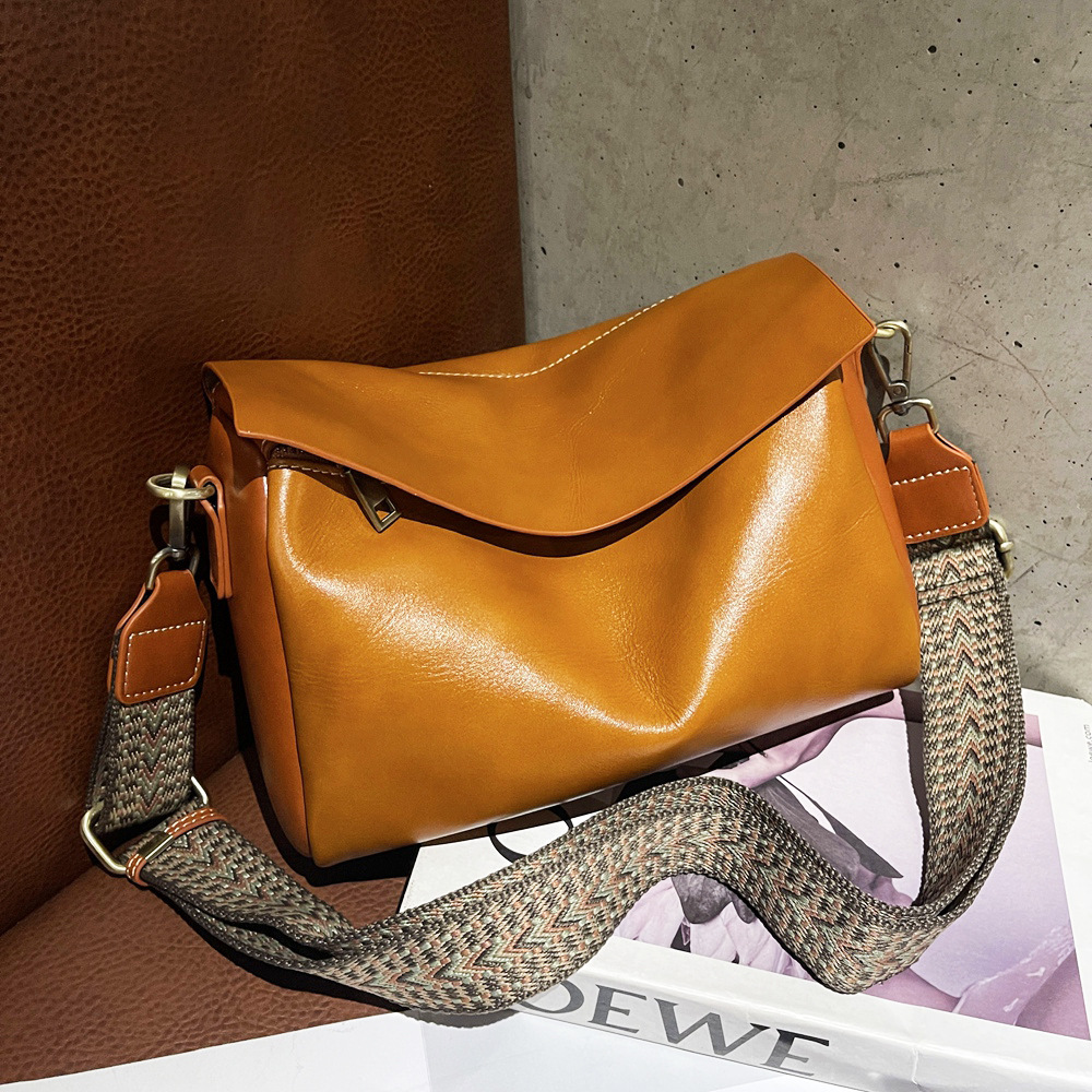 3WAY|6色|植物タンニン鞣しの天然牛革女性用斜めがけバッグ|牛革トートバッグ|2本の肩ベルトを付属