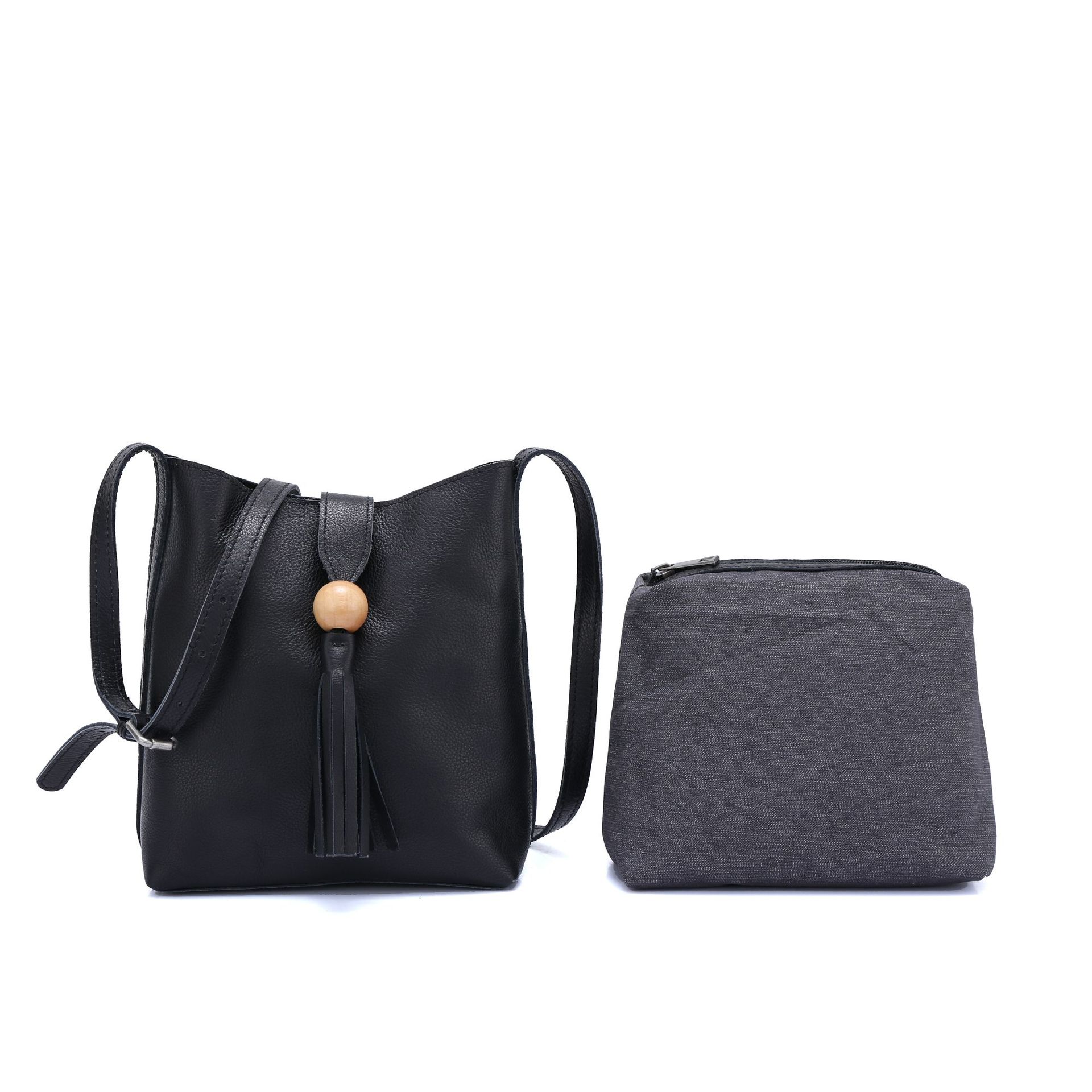 3色|植物鞣し牛革ショルダーバッグ|片肩バッグ|斜め掛けバッグ