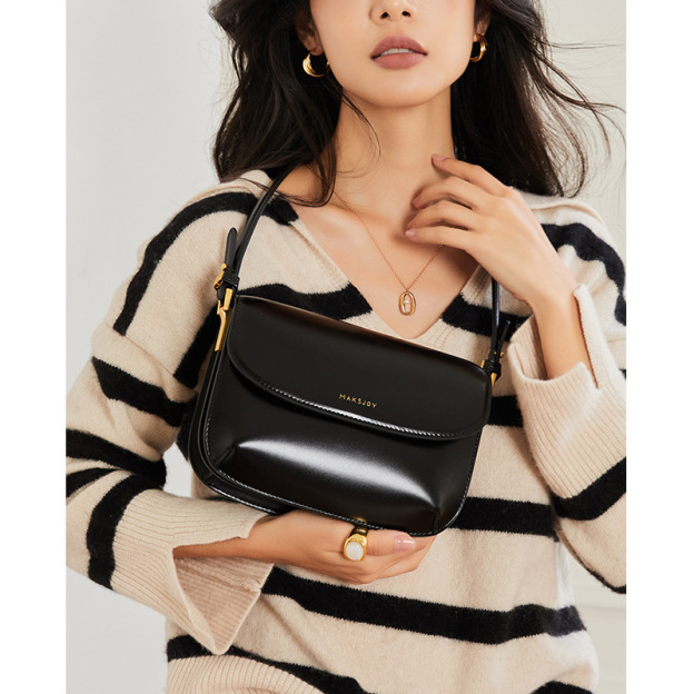 シンプルで素敵！|7色|牛革ハンドバッグ|牛革斜ショルダーバッグ|