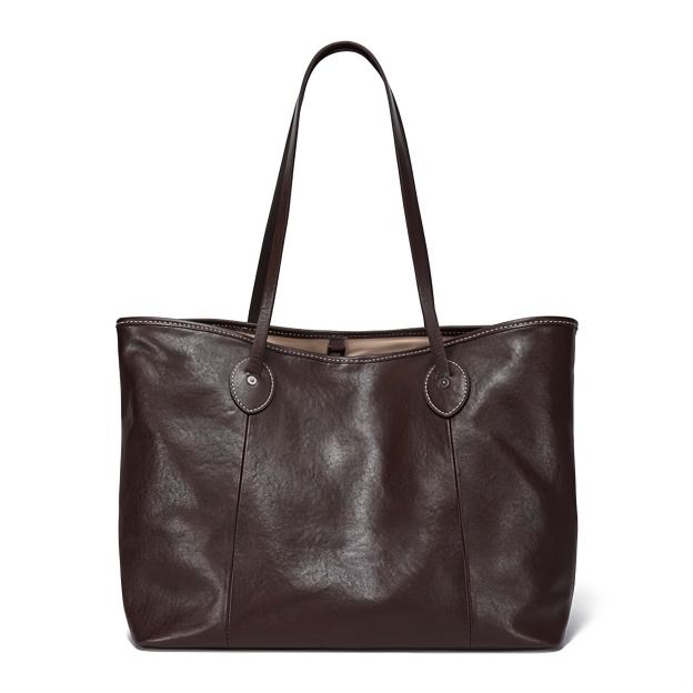 夏の新作 ！•上品•黒|茶•天然牛革ハンドバッグ•牛革トートバッグ