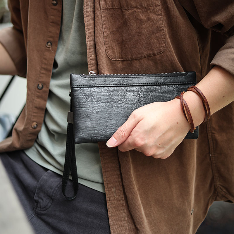 植物タンニン鞣しの天然牛革の長財布CB1019565HD