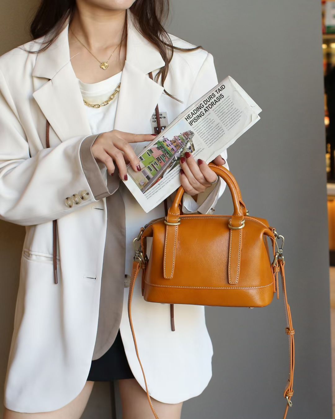 6色|2WAY|天然牛革ハンドバッグ|牛革ショルダーバッグ