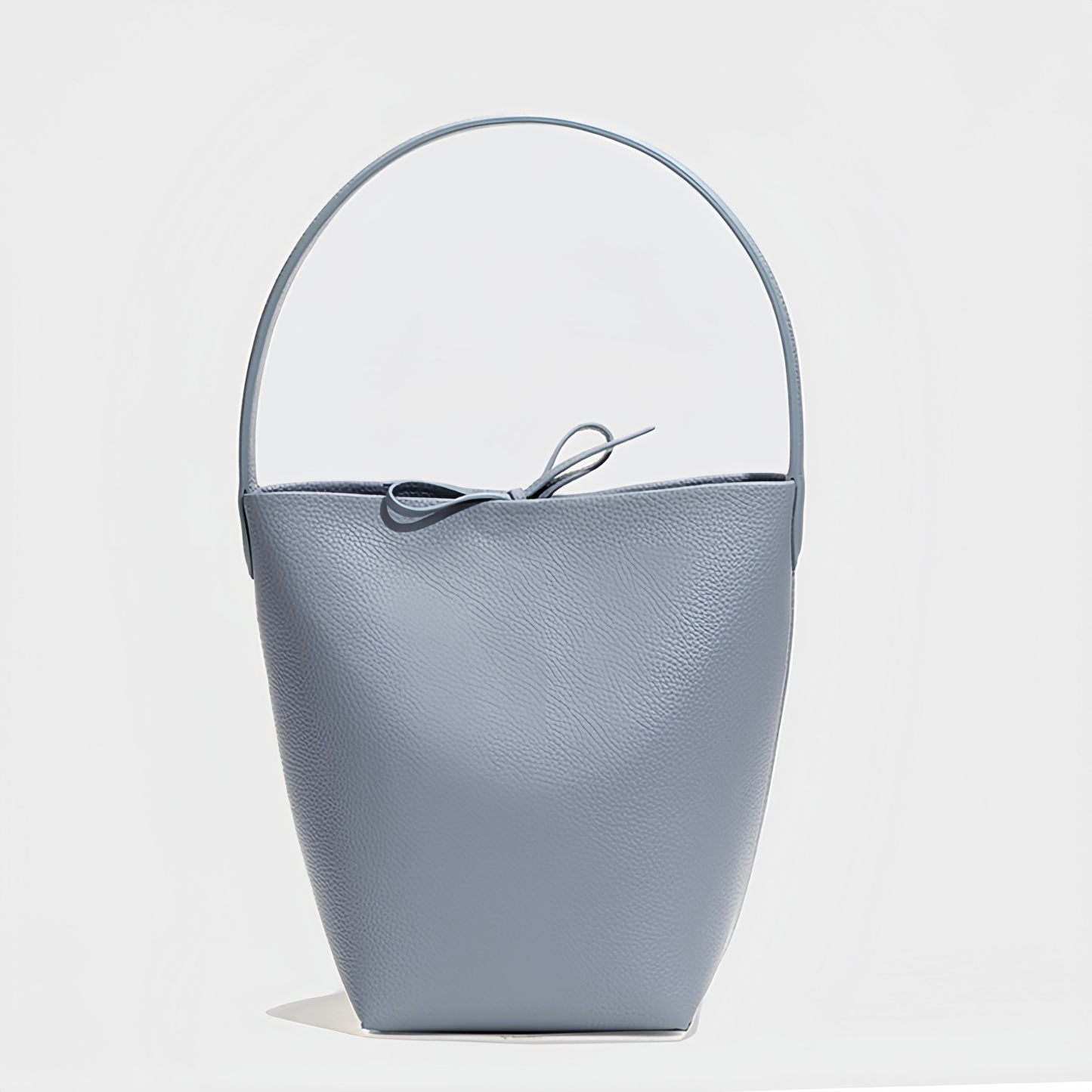 薄くて軽い設計 ！•カーキ|黒|青|3色|上質な厚手な柔らかい天然牛革トートバッグ•牛革肩がけかばんバッグ