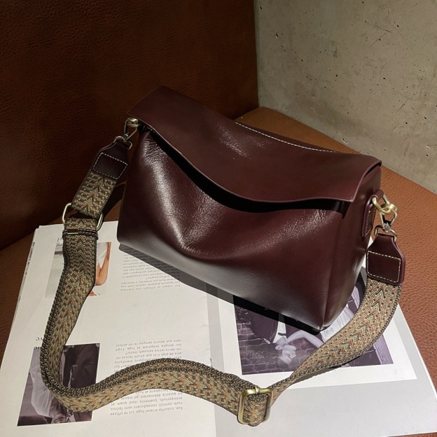 3WAY|6色|植物タンニン鞣しの天然牛革女性用斜めがけバッグ|牛革トートバッグ|2本の肩ベルトを付属