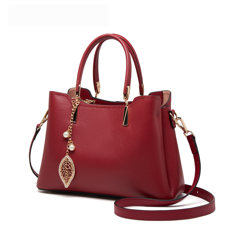 新作 ! |4色オプション|天然牛革ハンドバッグ|ショルダーバッグ