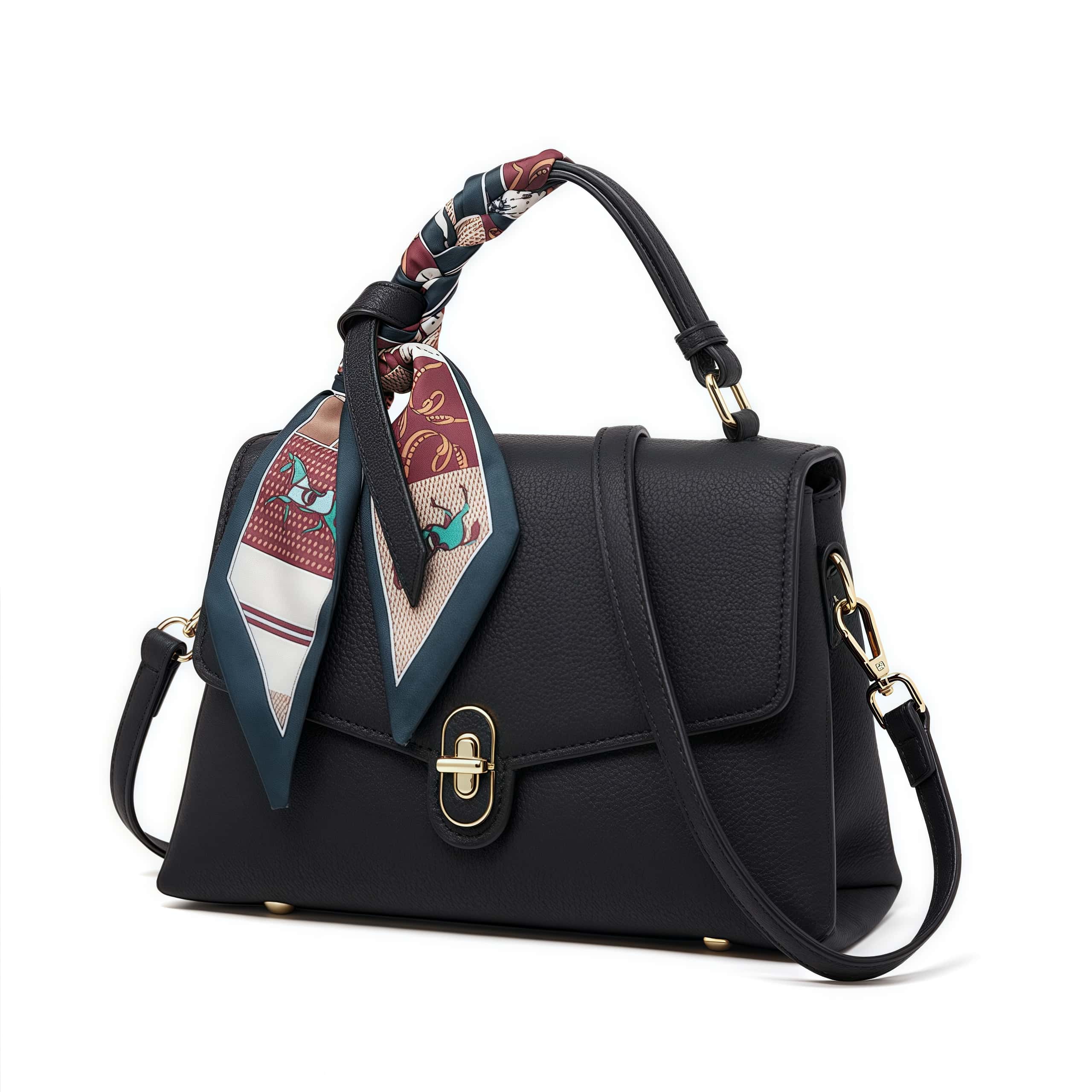 優雅な雰囲気！•5色•天然牛革ハンドバッグ•牛革ショルダーバッグ