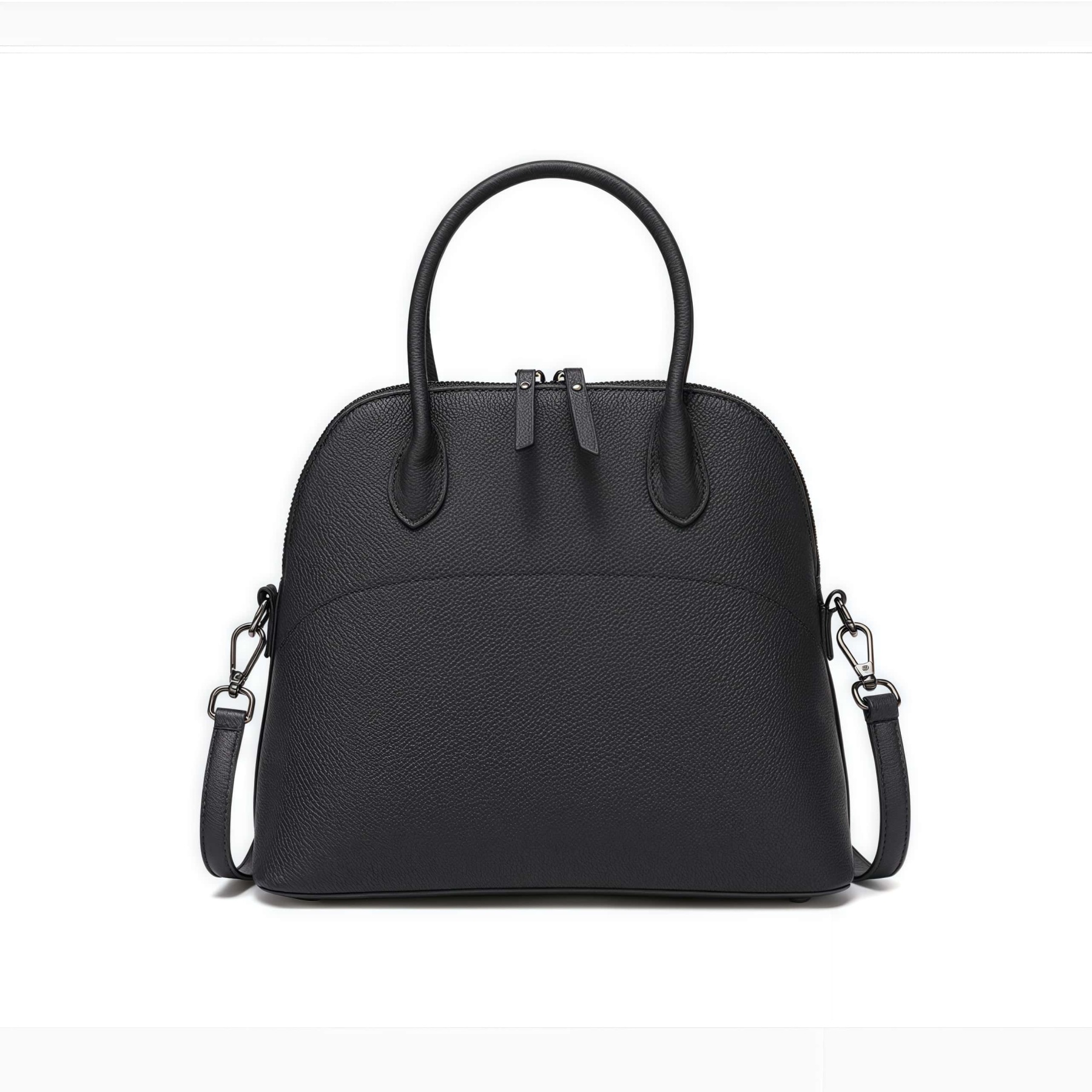 繊細なデザイン ！•カラメル/グレー/黒/3色•天然牛革ハンドバッグ•牛革ショルダーバッグ