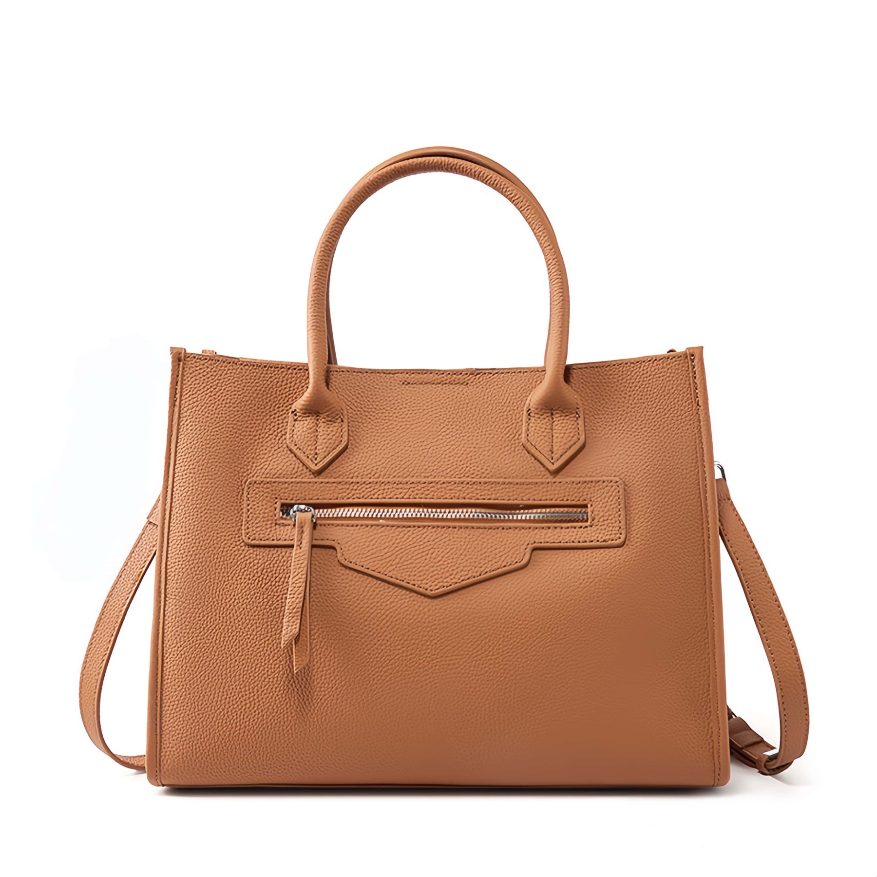 エレガント！グレー|黒|カラメル|3色•3WAY•天然の厚みのある柔らかい牛革ハンドバッグ•牛革肩掛けバッグ