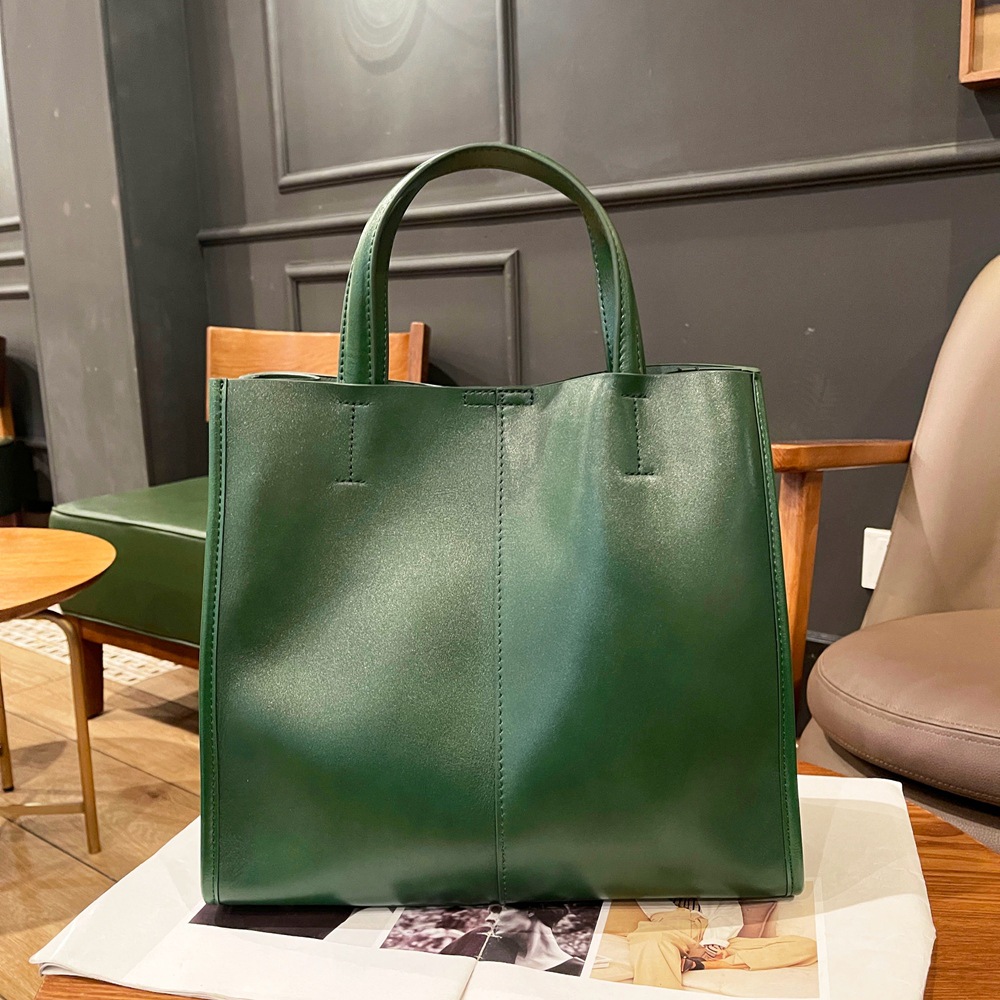 大容量3WAY|6色|通勤バッグ|牛革ト一トバッグ|手提げバッグ