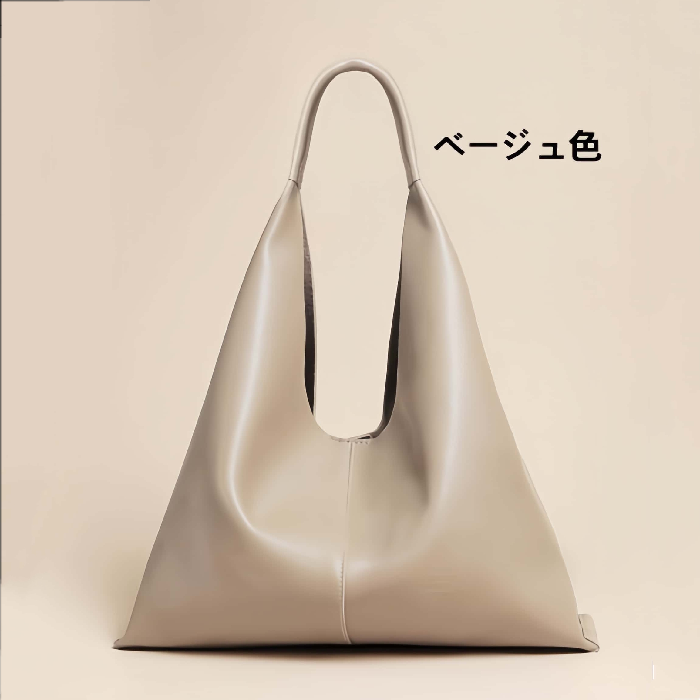 新作 ！•大容量•ソフトな天然牛革トートバッグ • 独立した内袋設計