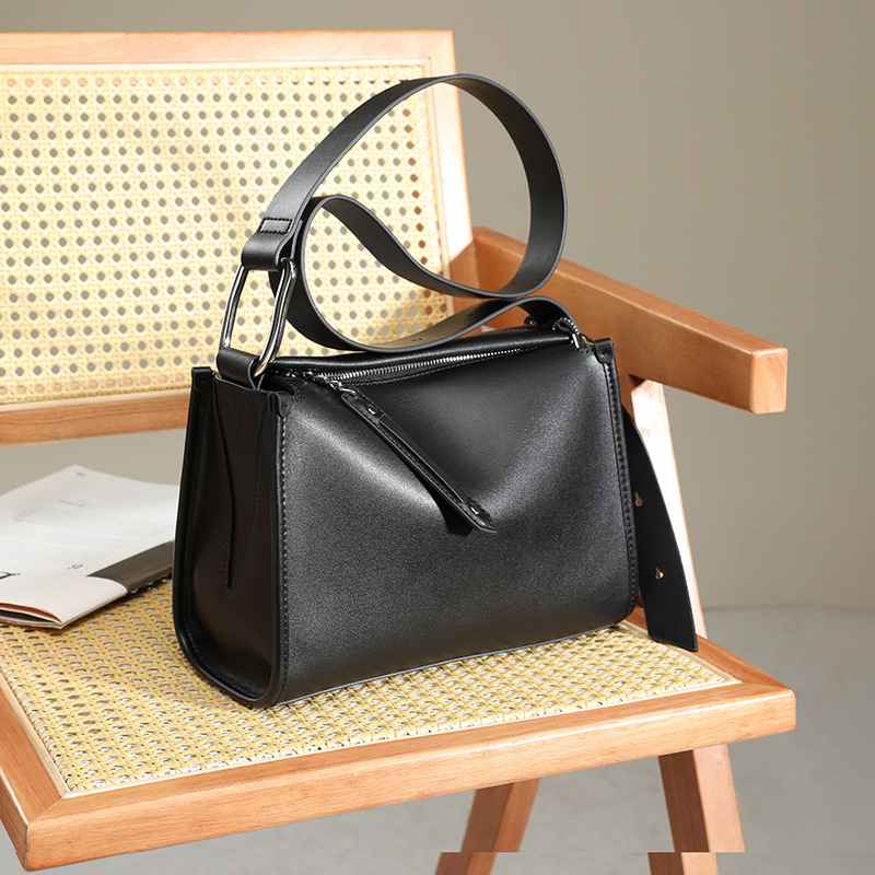 黒|コーヒー|レザーバッグ|斜め掛けバッグ|牛革片肩バッグ|四季を通じて