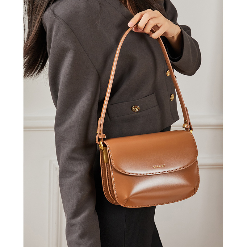 シンプルで素敵！|7色|牛革ハンドバッグ|牛革斜ショルダーバッグ|