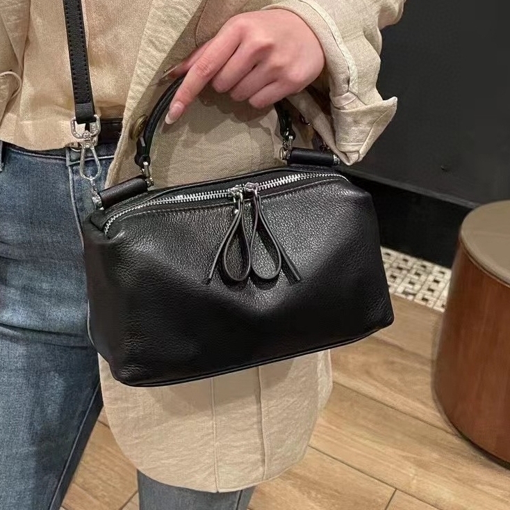 優雅な雰囲気 ! •3WAY•7色•天然牛革ハンドバッグ•牛革ショルダーバッグ