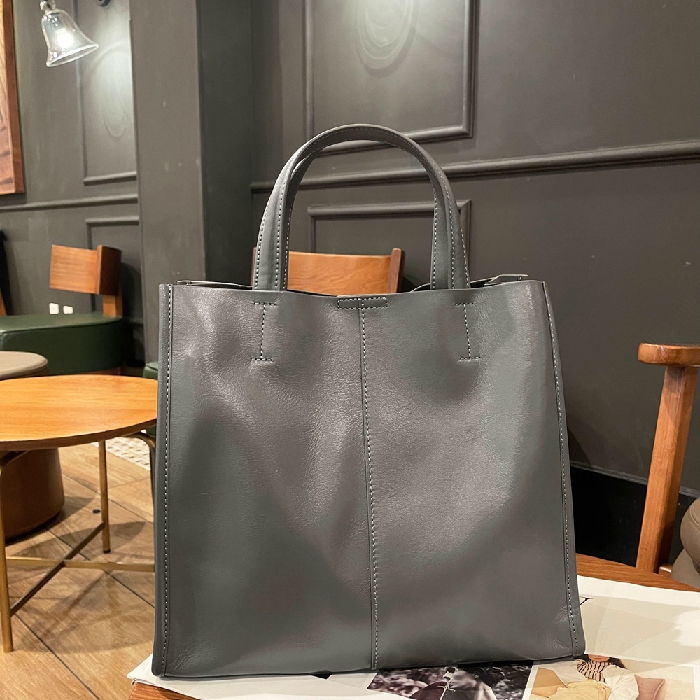 大容量3WAY|6色|通勤バッグ|牛革ト一トバッグ|手提げバッグ