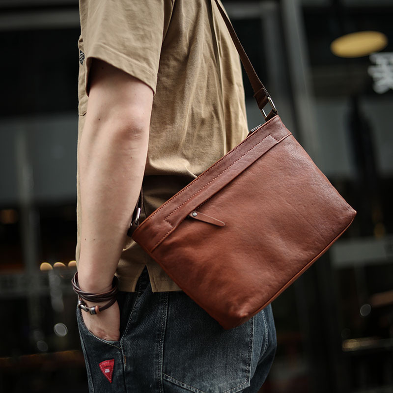 本革ショルダーバッグ-XK208900HD