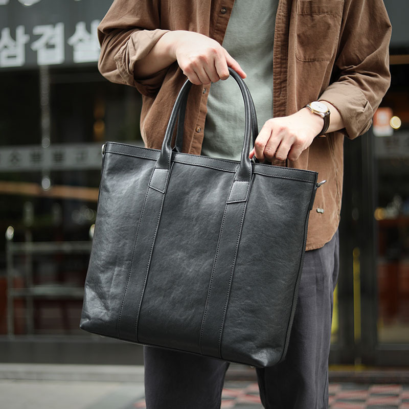 3WAY! 天然植物タンニン鞣しの牛革ハンドバッグ/ショルダーバッグST8039837HD