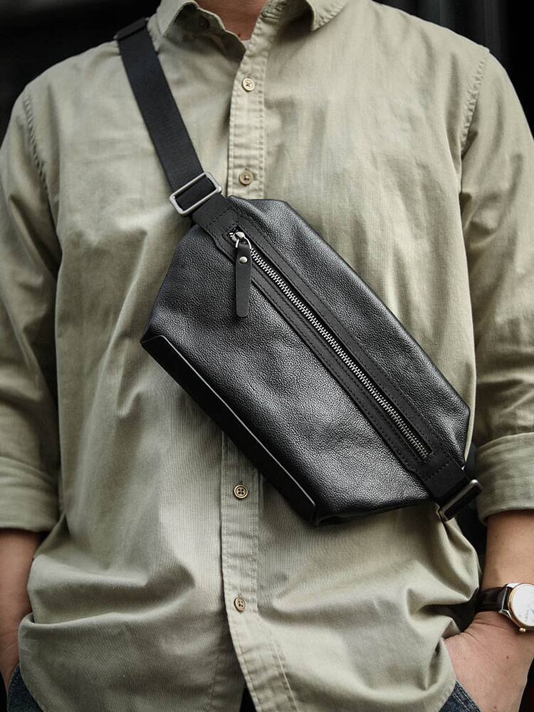 天然牛革単肩斜ショルダーバッグ-XK2058661HD