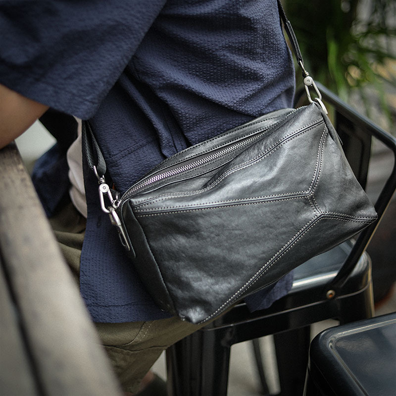 天然牛革斜めショルダーバッグ-XK3049356HD