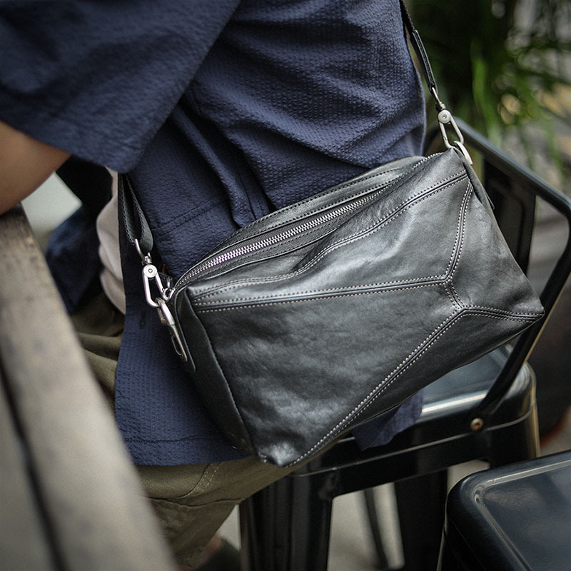 天然牛革斜めショルダーバッグ-XK3049356HD