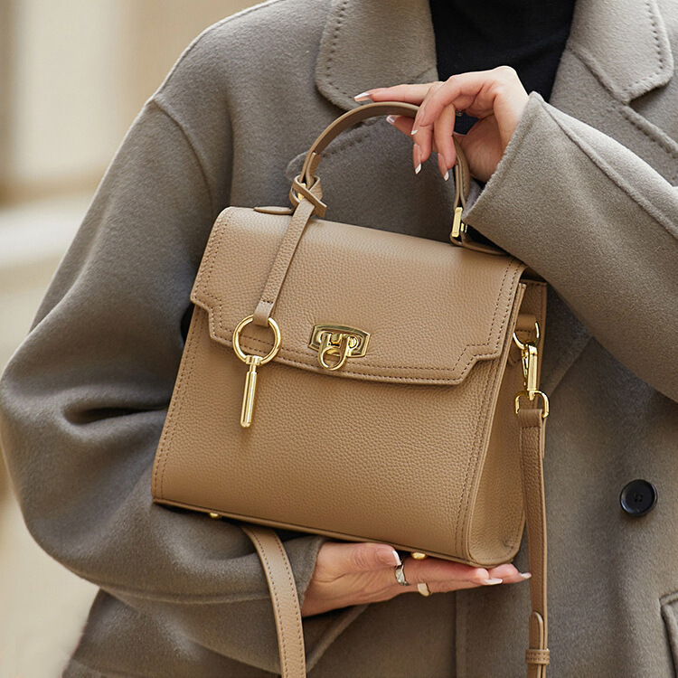 4色|牛革バッグ|牛革ハンドバッグ|ショルダーバッグ|斜め掛けバッグ