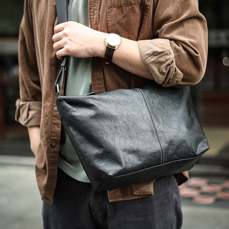 植物タンニン鞣しの天然牛革単肩斜ショルダーバッグXK3086777HD