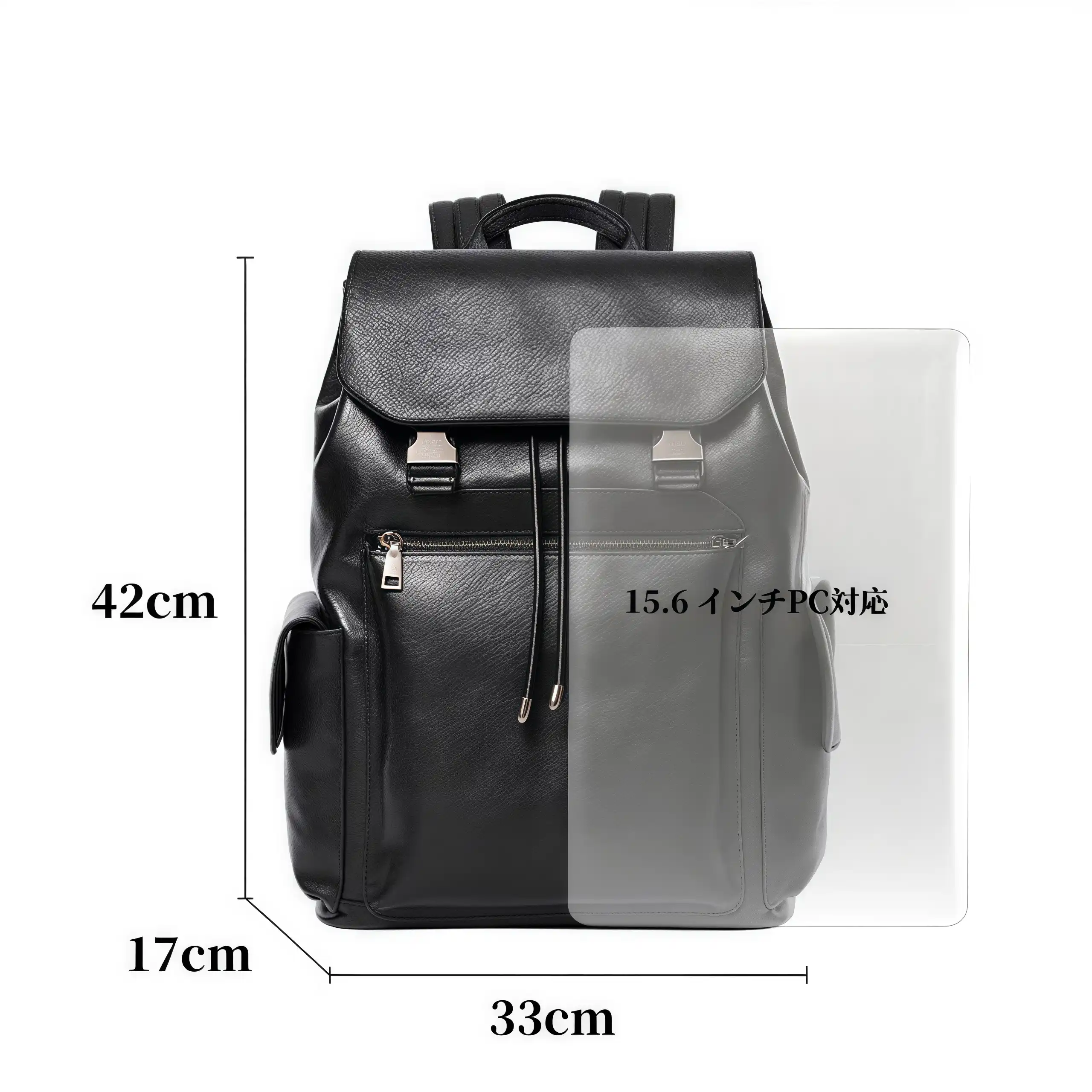 【ヴィンテージ風】植物鞣し牛革バックパック｜22L 大容量｜ビジネスレジャー兼用｜通勤・旅行に最適