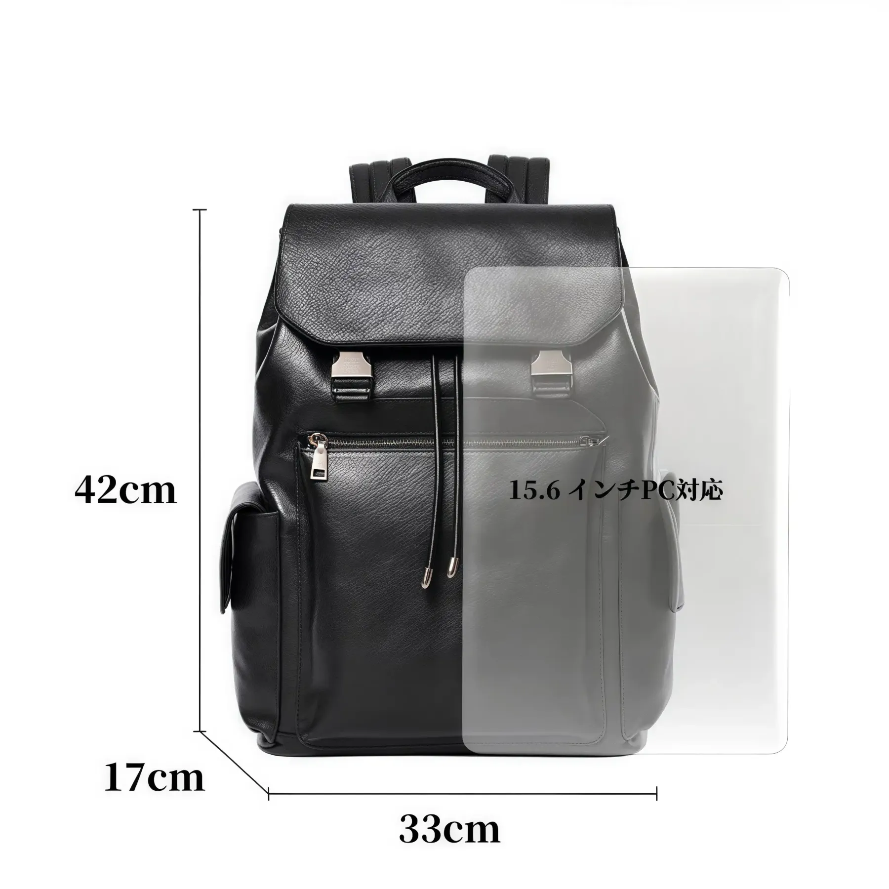 【ヴィンテージ風】植物鞣し牛革バックパック｜22L 大容量｜ビジネスレジャー兼用｜通勤・旅行に最適