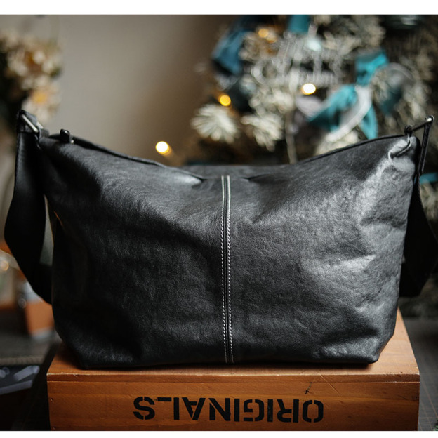 植物タンニン鞣しの天然牛革単肩斜ショルダーバッグXK3086777HD