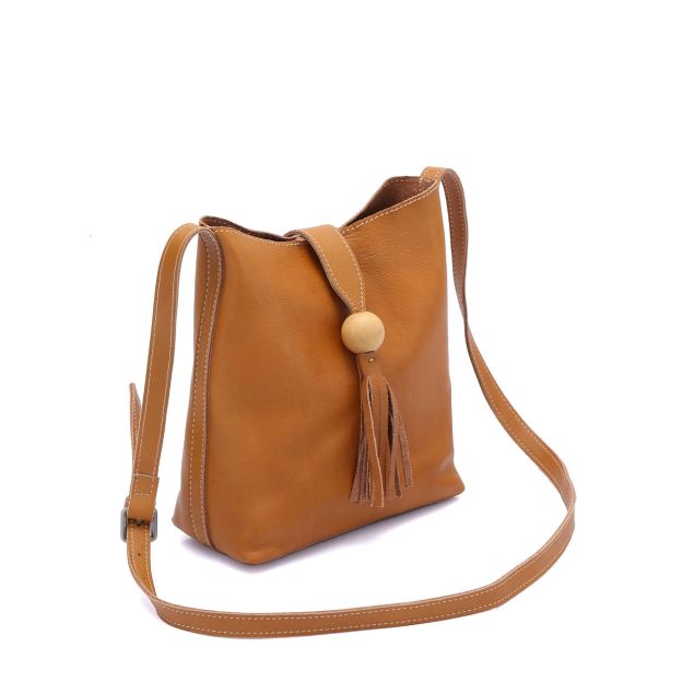 3色|植物鞣し牛革ショルダーバッグ|片肩バッグ|斜め掛けバッグ