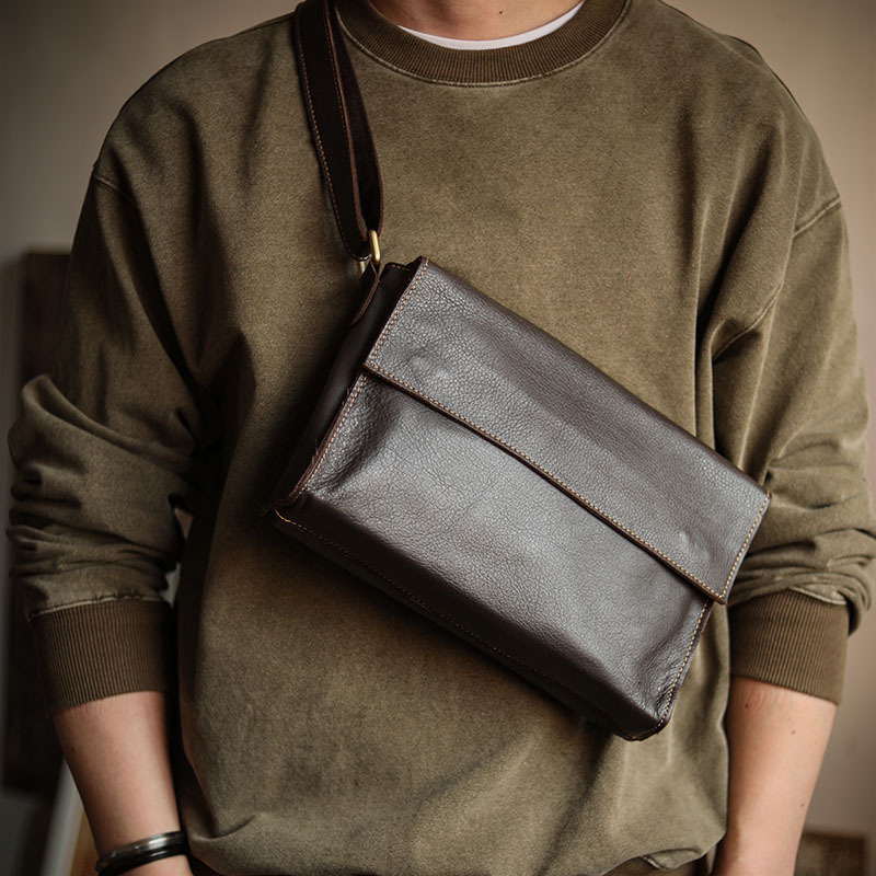 天然牛革単肩斜ショルダーバッグXK2029212HD