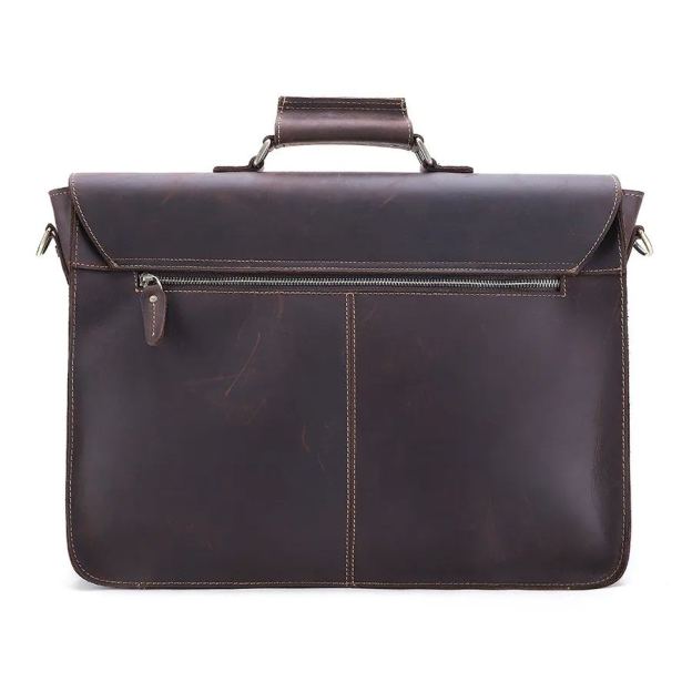 17インチ牛革の男性のブリーフケース