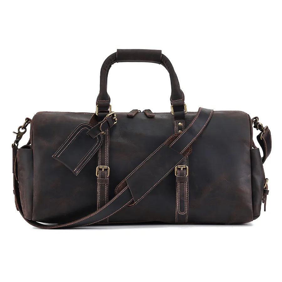 大容量レザ-ボストンバッグ-THEVISU