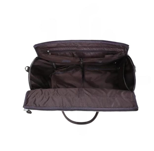 旅行包干湿分离可折叠真皮行李包带独立鞋仓旅行袋疯马皮行李袋